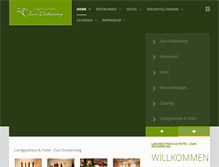 Tablet Screenshot of dueckerstieg.de